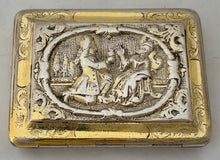 Early George II Silver Gilt Snuff Box, circa 1730.