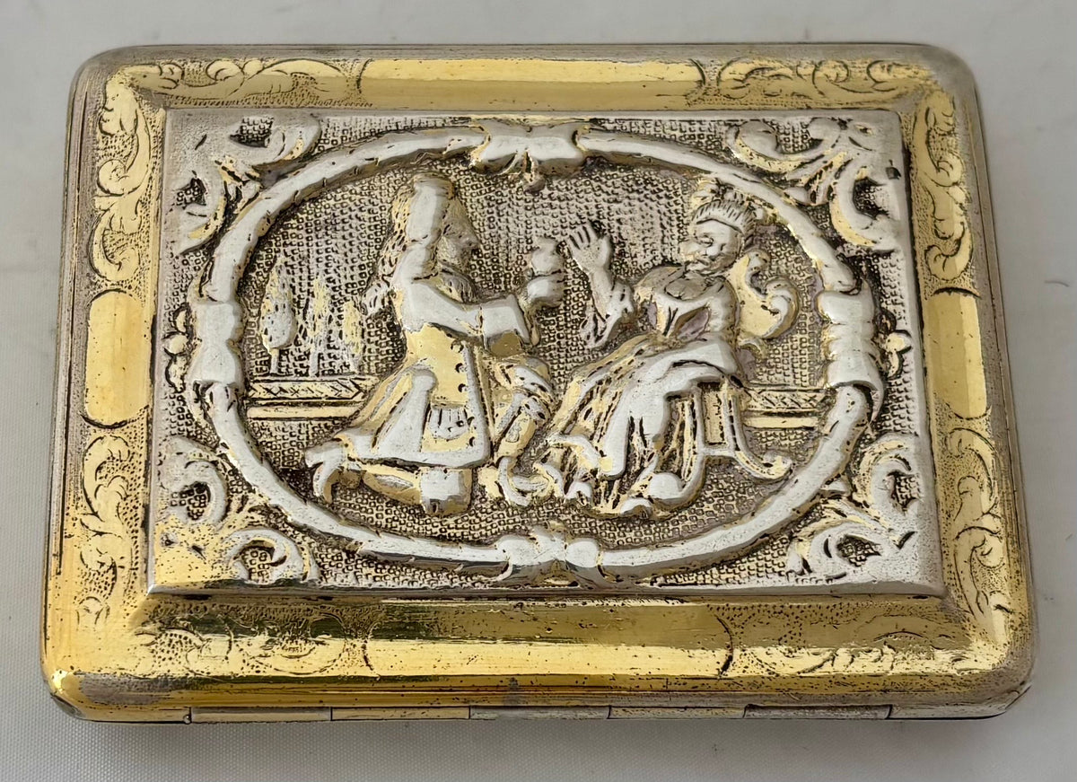 Early George II Silver Gilt Snuff Box, circa 1730. – Bassetlaw Silver ...
