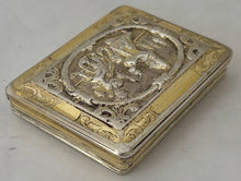 Early George II Silver Gilt Snuff Box, circa 1730.