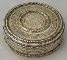 Late 18th Century Italian Silver Gilt Snuff Box. Venice, circa 1790.