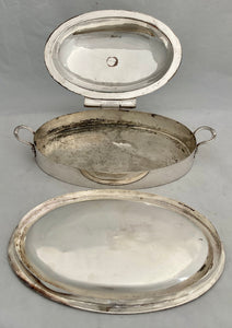Georgian, George III, Old Sheffield Plate Warming Dish, circa 1810.
