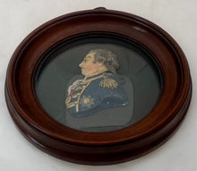 Admiral Adam Duncan, 1st Viscount Duncan, Wax Relief Portrait Profile Roundel.