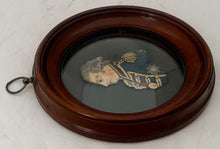 Admiral Adam Duncan, 1st Viscount Duncan, Wax Relief Portrait Profile Roundel.