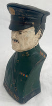 General John J. Pershing GCB, Commander American Expeditionary Forces World War One: Cast Iron Bust Money Box.