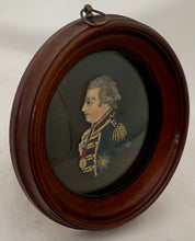 Admiral Adam Duncan, 1st Viscount Duncan, Wax Relief Portrait Profile Roundel.