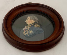 Admiral Adam Duncan, 1st Viscount Duncan, Wax Relief Portrait Profile Roundel.