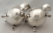 Pair of George III Old Sheffield Plate Sauce Boats, circa 1765.