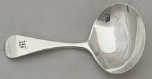 George III Silver Caddy Spoon. London 1814 Peter & William Bateman.