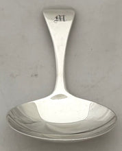 George III Silver Caddy Spoon. London 1814 Peter & William Bateman.