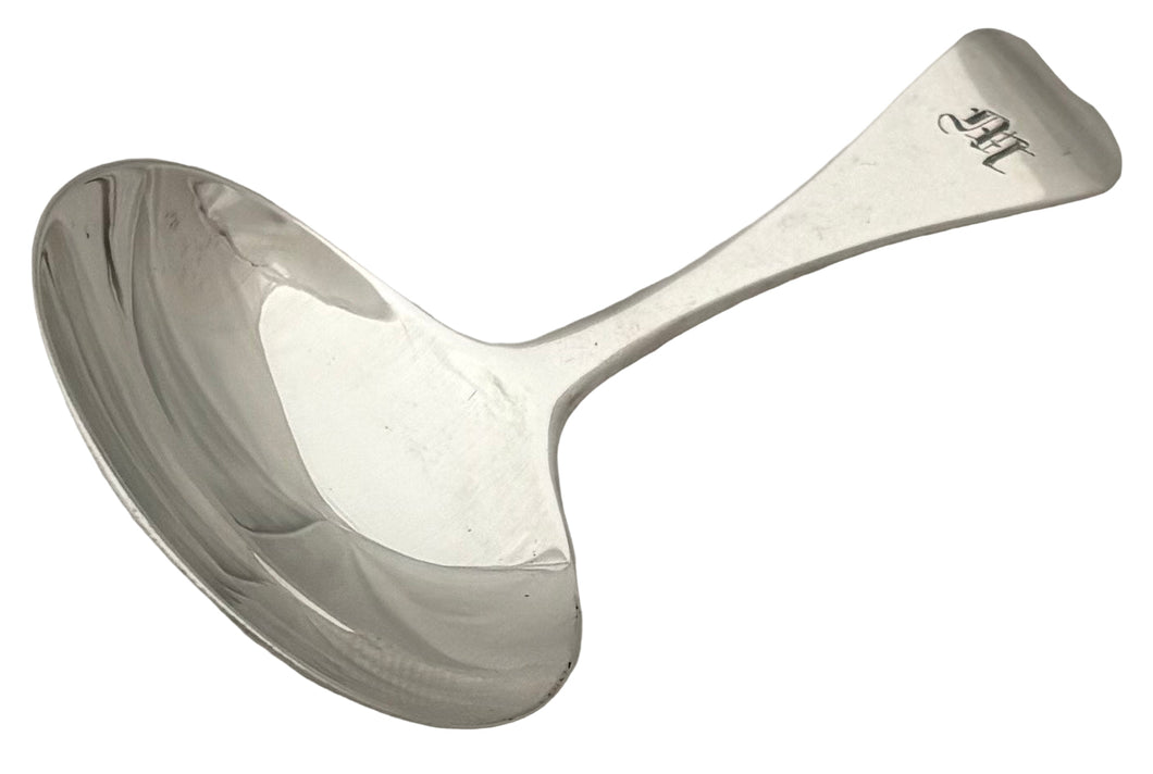 George III Silver Caddy Spoon. London 1814 Peter & William Bateman.