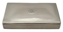 Victorian Silver Table Snuff Box. London 1857, John Harris. 7 troy ounces.