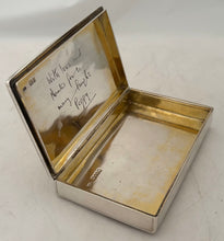 Victorian Silver Table Snuff Box. London 1857, John Harris. 7 troy ounces.