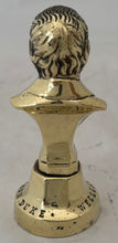 'Wellington The Iron Duke' 19th Century Brass Bust.