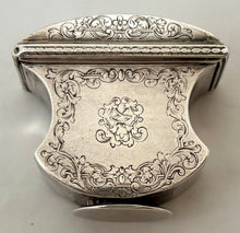 Early 18th Century Foliate Engraved Silver Box. Possibly Dutch, circa 1720.