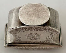 Early 18th Century Foliate Engraved Silver Box. Possibly Dutch, circa 1720.