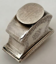 Early 18th Century Foliate Engraved Silver Box. Possibly Dutch, circa 1720.