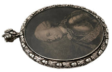 Joseph de Bourbon, Prince de Condé, Portrait Miniature in Silver Frame.