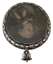 Joseph de Bourbon, Prince de Condé, Portrait Miniature in Silver Frame.