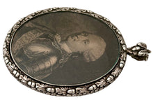 Joseph de Bourbon, Prince de Condé, Portrait Miniature in Silver Frame.