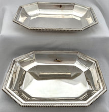 Edwardian Pair of Silver Entree Dishes. Sheffield 1903/05 Martin Hall & Co. 79 troy ounces.
