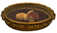 King George III Polychrome Wax Relief Portrait Profile.