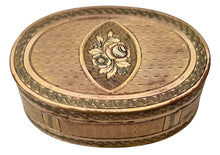 Louis XVI French Gilt Metal Snuff Box, circa 1790.