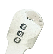 George III Silver Caddy Spoon. London 1817 Sarah Snatt.