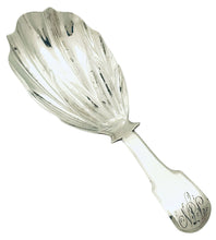 George III Silver Caddy Spoon. London 1817 Sarah Snatt.