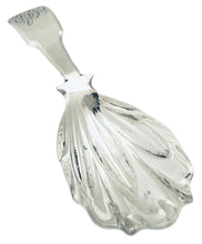 George III Silver Caddy Spoon. London 1817 Sarah Snatt.