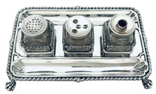 George III Silver Inkstand. London 1762 William Plummer. 12.3 troy ounces.