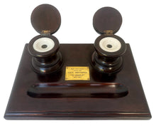 HMS Britannia, Royal Navy Training Ship Dartmouth 1869 - 1905, Teak Inkstand.