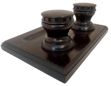 HMS Britannia, Royal Navy Training Ship Dartmouth 1869 - 1905, Teak Inkstand.