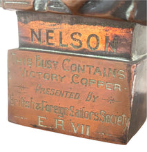 Vice Admiral Viscount Nelson Centenary Bust, Containing Victory Copper.