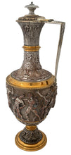 Victorian Neoclassical Electrotype Jug, circa 1870.