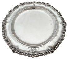 Admiral George Cadogan, 3rd Earl Cadogan, Silver Plate. London, 1833. 19.2 troy ounces.