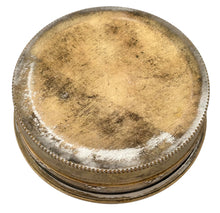 19th Century Continental, Mythological Scene, Gilt Metal Circular Box.