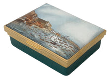 The 1806 River Thames Funeral Procession of Vice Admiral Lord Nelson, Enamel Box. After Daniel Turner.