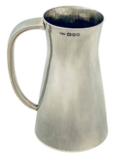 Elizabeth II Modernist Silver Mug. London 1956 Gerald Benney. 9.2 troy ounces.