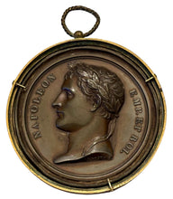 Napoleon Emperor et Roi Portrait Profile Roundel, after Andrieu.