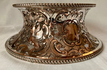 Georgian, George III, Old Sheffield Plate Rococo Taste Dish Ring, circa 1775.