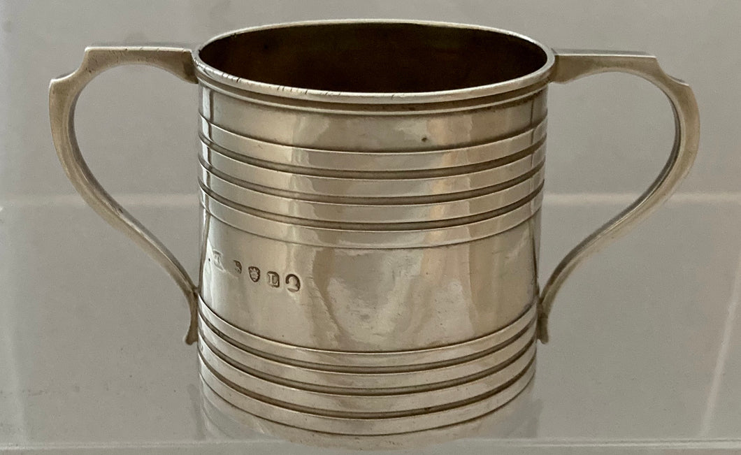 Georgian, George III, Bachelor's Silver Sugar Bowl. London 1806 Thomas James. 3 troy ounces.