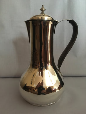 Georgian, George II, silver baluster jug. London 1747.  14.3 troy ounces.