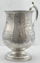 19th Century Indian Colonial Silver Mug. Hamilton & Co. of Calcutta, circa 1860. 7.6 troy ounces.