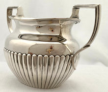 A Victorian Silver Sugar Bowl. London 1897 Charles Boyton II. 7.8 troy ounces.