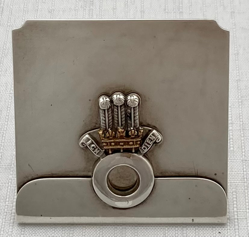 Regimental Menu Card Holder for the 14th Sikh Regiment, King George's Own Ferozepore Sikhs.