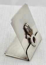 Regimental Menu Card Holder for the 14th Sikh Regiment, King George's Own Ferozepore Sikhs.