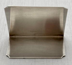 Regimental Menu Card Holder for the 14th Sikh Regiment, King George's Own Ferozepore Sikhs.