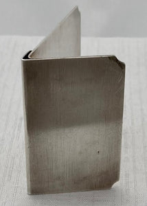 Regimental Menu Card Holder for the 14th Sikh Regiment, King George's Own Ferozepore Sikhs.