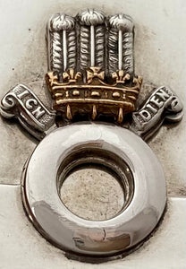 Regimental Menu Card Holder for the 14th Sikh Regiment, King George's Own Ferozepore Sikhs.