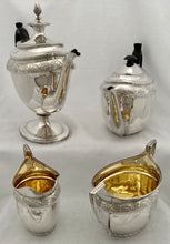 Georgian, George III, Silver Tea & Coffee Service. London 1800 John Emes. 59 troy ounces.